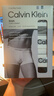 Calvin KleinCK 男士棉质平角内裤 3条套装 LV00NB4389 MP1黑/灰/白  XL 实拍图