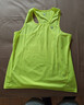 必迈新款跑步运动训练背心健身吸汗轻薄工字背心吸湿排汗 荧光绿【男】 M 实拍图