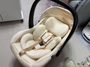 怡戈（Ekobebe）小元宝新生婴儿提篮式儿童安全座椅汽车用宝宝便携车载提篮奶酪白 实拍图