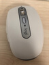 罗技（Logitech）MX Anywhere 3S无线鼠标 无线蓝牙鼠标充电办公静音家用鼠标双模苹果MAC ipad双滚轮模式 跨屏传输 Anywhere3s太空银+Bolt接收器 实拍图