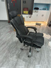 奥伦福特 电脑椅办公椅子电竞椅家用人体工学椅老板椅主播靠背椅皮革转椅 工学椅-黑+搁脚+乳胶+【顶配】 实拍图