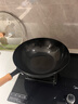京东京造 炒锅 铁锅炒菜电磁炉燃气灶平底【健康无涂层】进口极铁32cm 实拍图