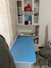 喜家创意（XIJIACHUANGYI）转角书桌实木电脑桌台式书桌书柜组合办公桌家用学习桌卧室书架 粉色桌面加厚1.7cm 140*80*195cm 实拍图
