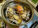 【活蟹】鲜京采鲜活大闸蟹 全母蟹3.3两 4对8只 去绳足重 蟹类螃蟹河蟹生鲜礼盒 实拍图
