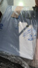 水星家纺四件套床上纯棉100%a类全棉透气床单被套双人1.8米×2米床蓝玫瑰家居馆 实拍图