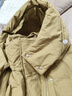 雪中飞【清仓】秋冬可脱卸帽H版型斜插口袋百搭防风袖口羽绒服女 橄榄绿 XL 175/92A 实拍图