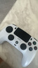 京盏适用ps5/4/3手柄pro无线蓝牙有线PC电脑Steam平台switch手柄Pro手柄非任天堂原装游戏slim手柄 PS5蓝牙无线手柄【5005B白色】 实拍图