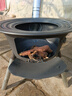 智扣柴火灶家用农村柴火炉铁锅炖灶台户外移动加厚大锅做饭取暖柴火炉 加厚48cm【3炉圈】 实拍图