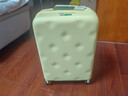 不莱玫行李箱女登机箱拉杆箱男旅行箱大容量学生密码箱子20英寸 芝士黄 实拍图