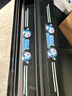 烨影（YEYING）汽车门槛条防踩贴条防刮擦迎宾踏板保护贴条通用汽车装饰用品大全 (叮当猫)8条装+尾箱1条 实拍图