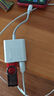 毕亚兹 苹果转读卡器SD单反相机TF内存卡iPhone转接lighting18W快充ipad air平板OTG行车记录仪监控转换 实拍图
