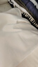布先生春夏季短袖T恤男士纯棉小白T纯色内搭打底衫 皓月白-V领 S(165) 实拍图
