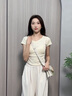 NINE WEST玖熙包包女包轻奢品2025斜挎包女士单肩包情人节礼物送老婆女友 抹茶绿【精美礼盒】-支持贺卡 实拍图
