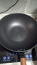炊大皇炒锅铁锅健康0无涂层蜂窝纹32cm家用炒菜锅玄铁XT32CGH 实拍图