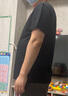 京东京造【已售300w件】短袖t恤男衣服秋季男士打底外穿 黑色 XL 实拍图