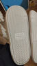 洁丽雅防臭拖鞋男士夏季2025新款居家室内浴室洗澡eva家用防滑凉拖鞋女 浅灰 【2.0升级款 | 材质提升 送品牌包装袋】 42-43 【适合41-42码】 实拍图