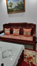 安邸 安邸红木家具非洲花梨（学名：刺猬紫檀）中式客厅实木沙发组合 仿古别墅客厅沙发中古风 沙发 沙发六件套（1+2+3）带坐垫 实拍图