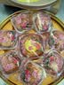 元朗荣华七星伴月月饼礼盒装780g 三蛋黄白莲蓉香港荣华广式中秋月饼送礼 实拍图