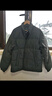 网易严选25新品90鸭绒超蓬羽绒服休闲面包服石墨烯保暖轻量抗菌防泼水 25秋冬立领-森野绿 XL 实拍图