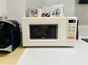 美的（Midea）小滋味系列微波炉变频家用奶油风百搭复古转盘式一级能效微波炉以旧换新20L（M2H2） 实拍图