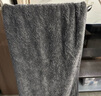 三利10A抗菌抗阴干浴巾男士女生洗澡专用吸水速干不易掉毛大人浴巾 灰 实拍图