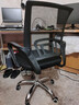 舒客艺家 电脑椅办公椅职员网椅转椅会议椅子家用电脑靠背椅休闲椅培训椅 106黑色-加固钢爪 实拍图