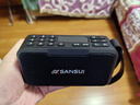 山水（SANSUI）M37老人收音机音响蓝牙音箱多媒体便携式户外音响小型迷你小音箱低音炮插卡收音机音乐播放器 黑色 实拍图