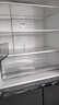 美的（Midea）61厘米薄407升十字对开四开门一级双变频风冷无霜大容量国家补贴家用电冰箱BCD-407WSPZM(E) 实拍图