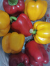京地达山东新鲜彩椒红黄双色净重3斤 单果70g+新鲜蔬菜源头直发包邮 实拍图
