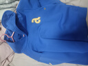 亚瑟士亚瑟士童装卫衣冬季新款男女儿童保暖加厚运动连帽卫衣 8851亚瑟士蓝 140 实拍图