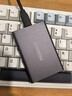 三星（SAMSUNG）4TB Type-c USB 3.2 移动固态硬盘（PSSD） T7 灰色 NVMe传输速度1050MB/s 手机直连笔记本外接 实拍图