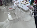 金灶（KAMJOVE）茶杯玻璃茶杯品茗杯耐热玻璃杯 家用办公室喝茶杯泡茶杯小茶杯 K-106/2个装120毫升 实拍图