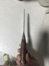 邓家刀 重庆大足不锈钢菜刀 红木刀柄 钢头多用刀 F-3004 实拍图