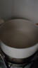爱仕达（ASD）汤锅晶石不粘蒸煮锅 陶瓷小奶锅炖汤煮面辅食锅24CM电磁炉通用T10 实拍图