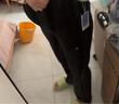 婧麒（JOYNCLEON）孕妇裤春夏小个子休闲阔腿裤打底外穿裤子 黑色 L Jyk86701 实拍图