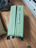 汉客行李箱女拉杆箱男大容量双层拉链密码旅行箱26英寸绿 81升巨能装 实拍图