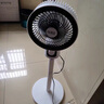 扬子电风扇家用落地扇空气循环扇台立两用电扇学生宿舍卧室制冷轻音可摇头办公室 【高级灰】遥控款 实拍图