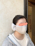 JCZS德国戴眼镜不起雾的口罩冬季防风防寒女高颜值保暖护耳罩一体防冻 【2只装】成人款-深灰色 【不起雾不湿闷纳米微孔科技】 晒单实拍图