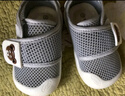 托姆贝克（ThomBaker）婴儿鞋子软底学步鞋夏季透气男女宝夏款网鞋防掉鞋宝宝鞋子 小熊灰色网孔 19 (内长14cm) 适合脚长13.5CM 实拍图