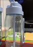 特百惠（Tupperware）乐C塑料杯550ml男女学生运动吸管水杯子大容量情人节礼物 冰水蓝 实拍图