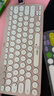 罗技（Logitech）时尚系列K380蓝牙键盘 笔记本电脑手机iPad平板MAC薄膜键盘 超薄便携办公键盘 K380line可妮兔 实拍图