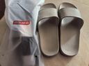 京东京造【糖果拖】拖鞋男士防滑轻便情侣防臭浴室拖凉拖鞋水泥灰42-43 实拍图
