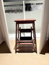 家逸实木梯凳家用折叠梯子凳子二合一登高凳厨房高凳楼梯两用台阶凳 实拍图