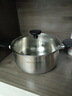 苏泊尔（SUPOR）汤锅304不锈钢泡面锅家用加厚大容量煮锅燃气明火电磁炉通用 实拍图