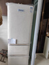 小吉（MINIJ）402L复古三门冰箱家用小户型嵌入式三开门电冰箱风冷无霜一级能效国家补贴BCD-JY402W 实拍图