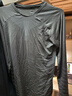 迪卡侬（DECATHLON）健身衣服男秋季运动训练跑步速干上衣紧身衣RUNR 【长袖款】灰色 M 实拍图