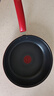 特福（Tefal）平底锅家用牛排不粘煎锅少油烟有钛煎饼锅电磁炉燃气灶通用24cm 实拍图