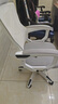 奥伦福特  电脑椅家用办公椅子靠背人体工学椅学习转椅老板座椅游戏电竞椅 【3级气杆+后躺+脚踏】白框灰网#焕新款 实拍图