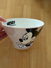 【迪士尼正版】陶瓷釉下彩斗笠碗高颜值餐具礼物泡面碗 【次日达】斗笠碗1个（乐悠米奇） 实拍图
