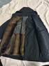 北极绒（Bejirog）中老年人男装棉衣加绒加厚棉服爸爸冬季外套脱卸内胆棉袄爷爷衣服 黑色 2XL 【可穿130-145斤】 实拍图
